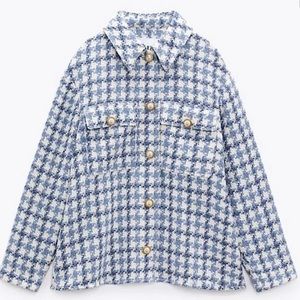 Zara Jacket Pearl Buttons